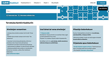 kaakkuri.finna.fi screenshot